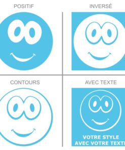 Smiley tendre stickers smiley humour