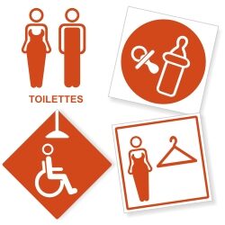 Signalétique Toilettes - Sanitaires