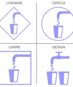 Sticker ou panneau Signalétique Fontaine eau fraiche