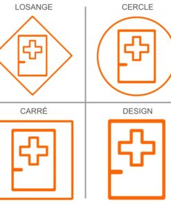 Sticker ou panneau Signalétique Armoire premiers secours