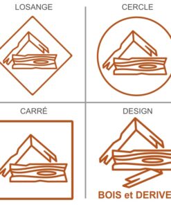 Signalétique professionnelle recyclage du bois