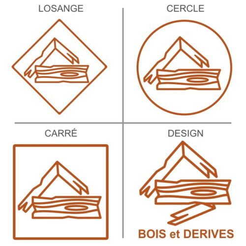Signalétique professionnelle recyclage du bois