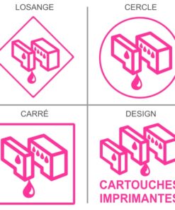 Signalétique professionnelle recyclage des cartouches d'encre