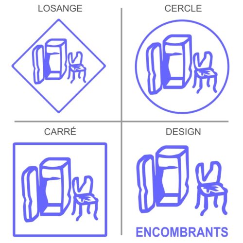Signalétique professionnelle recyclage des encombrants et électroménager