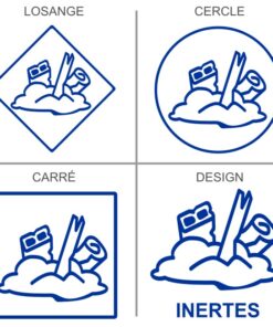 Signalétique professionnelle recyclage des Matériaux inertes