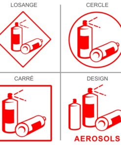 Signalétique professionnelle recyclage bombes aérosols