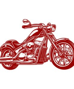 Sticker de chopper pour biker