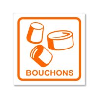 Recyclage des bouchons plastique
