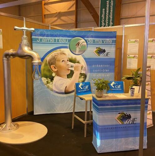 Robinet pour stand expo