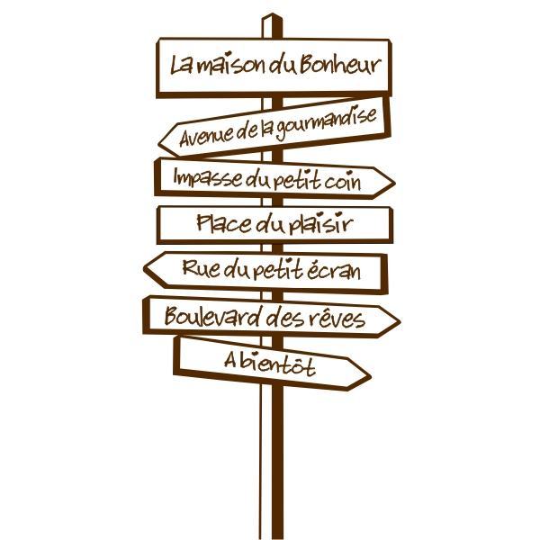 Sticker la Maison du Bonheur