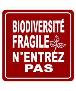 Sticker biodiversite fragile