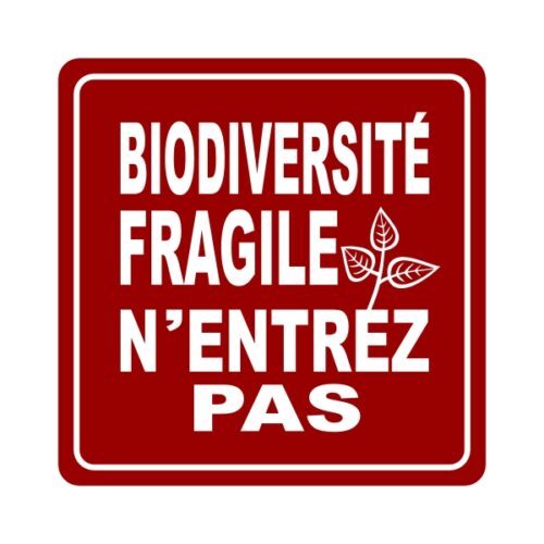 Sticker biodiversite fragile