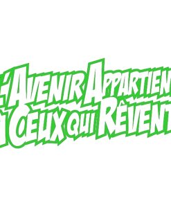 Sticker l'avenir appartient