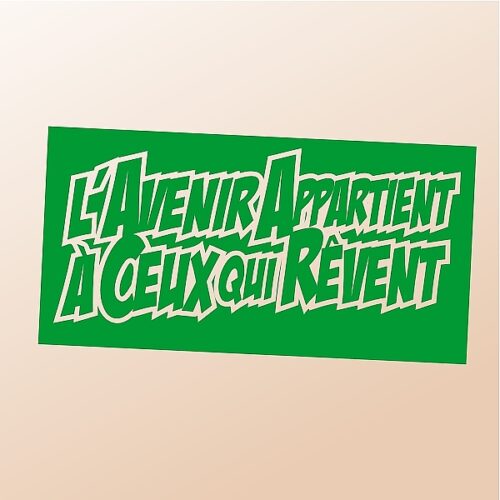 Sticker message actuel