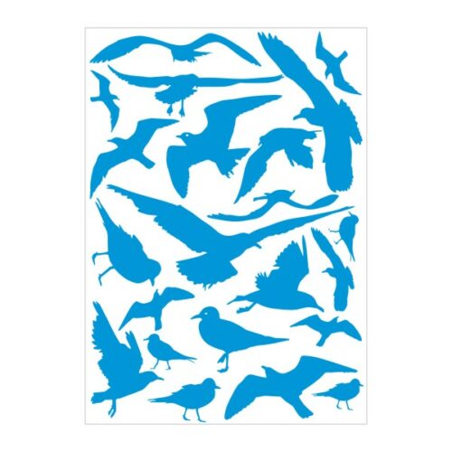stickers mouettes 22 autocollants